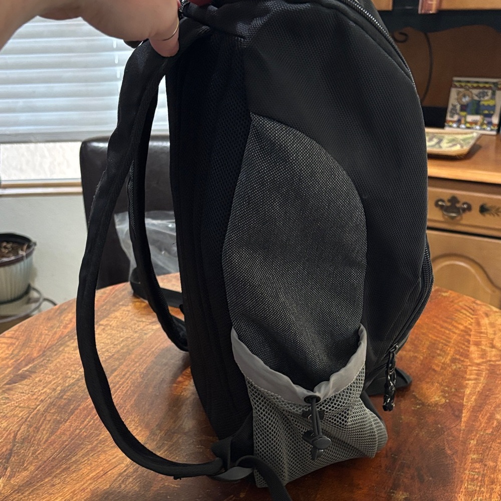 Calvin Klein Charcoal and Black Men's Backpack - Picture 8 of 15